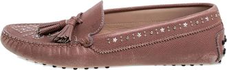Tod's Mocassini con nappa Pre-owned - Rosa