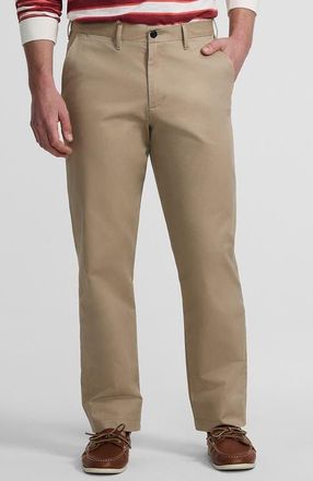 Lands End Travel Kit Comfort Waist Athletic Fit Chino Pant in Khaki at Nordstrom, Size 38 X 32