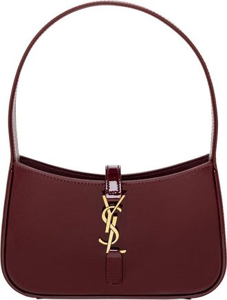 Saint Laurent Le 5 A 7 Mini Patent Hobo Bag