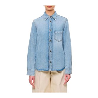Haikure Distressed Denim Shirt