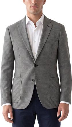 Corneliani CC Collection Pied De Poule Wool Blazer