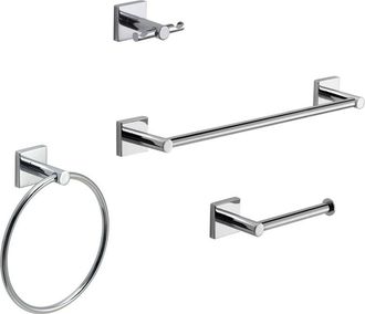 Gedy Gedy - Fj991300002 Fuji Set 4 Accesorios Pared - Ref: Fj991300002