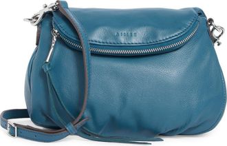 Aim&eacute;e Weekend Theory Double Entry Crossbody Bag in Tidal Teal at Nordstrom Rack