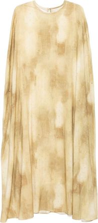 Bambah gradient tent kaftan - Yellow