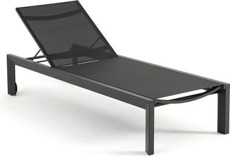 La Redoute Interieurs Ligbed in aluminium en textileen, Lolara