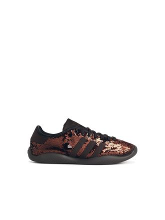 adidas Karintha Sequin Brown Fabric Sneakers