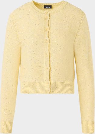 Akris Knit Cardigan with Sequins