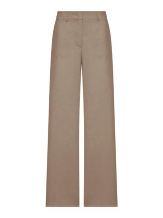 Giorgio Armani TAILORED LINEN TROUSERS - Giorgio Armani - Woman