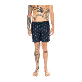 Happy Socks Lemonade Costume da Bagno Lunghi 6500 - - Swimwear - Uomo - Blu - M