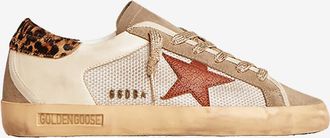 Golden Goose Materialmix-Sneakers Super-Star Double Quarter