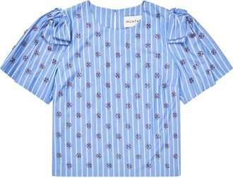 Munthe Mujer, Blusas y Camisas, Azul, Talla: XS