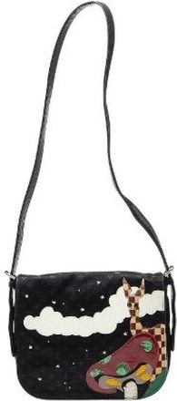 Louis Vuitton Pre-owned Cross Body Bags, female, Black, Size: ONE SIZE Pre-owned Satin Cross Body Bag