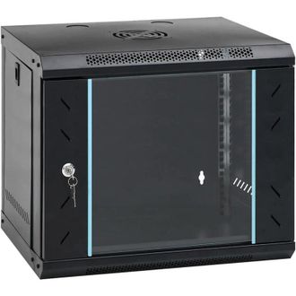 vidaXL Armadietto di rete Nero 53 x 45 x 45 cm Acciaio - Vidaxl