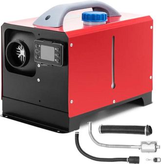 MSW Bike Accessories Riscaldatore daria diesel - 12 v - 8 kW- Serbatoio 4,5 l Riscaldatore auto