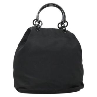 Prada Pre-owned Nylon handbags - Dames - Vintage Shopper - Zwart - ONE Size - Nylon - Vintage