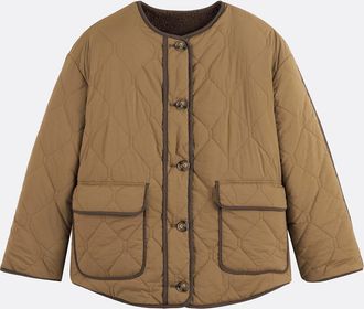 La Redoute Collections Omkeerbare gewatteerde donsjas, voor het winterseizoen