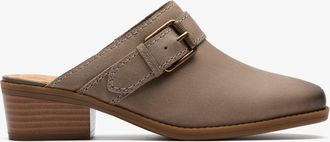 Clarks Danyelle Mist Light Taupe Leather