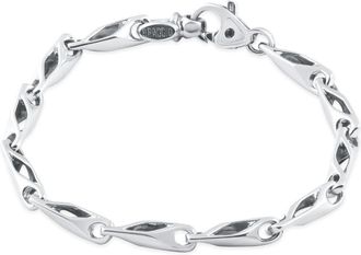 Pompeii3 Mens Link 14k Gold (27gram) or Platinum (43gram) 5mm Bracelet 8.5