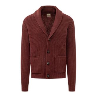 Rakk&igrave; Truien & Vesten, Heren, Bruin, XL, Wol, Renegade Cardigan