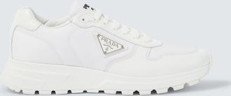 Prada Sneakers in Re-Nylon e pelle