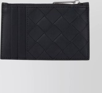 Bottega Veneta compact quilted bifold card case