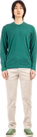 Drumohr Frosted Cotton Crewneck