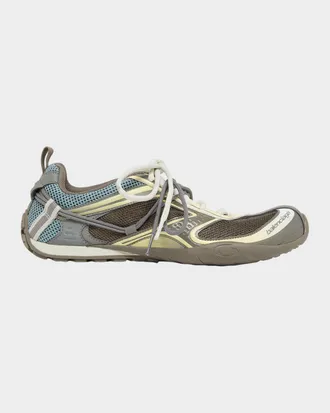 Balenciaga Men & apos;s Radar Gradient Lines Low-Top Sneakers