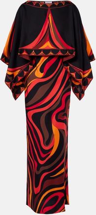 Pucci Vestido de fiesta Marmo y Fari de seda