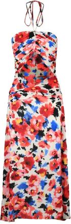 Nineminutes jurk vrouw - Dames - Casual kleedjes - Veelkleurig - XL - Polyester - Kleedjes