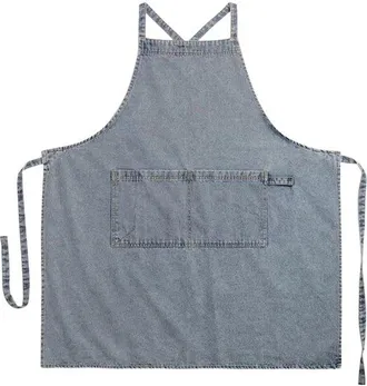 OEM Delantal De Cocina - Delantal - Delantal Para Hombre - Delantal Para Mujer - Versi&oacute;n Reforzada - 85x76cm - Azul Claro