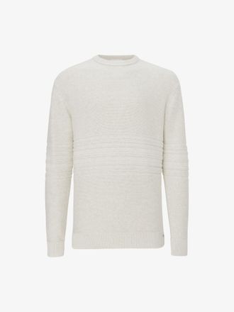 Gentiluomo Textured Roundneck | Off White