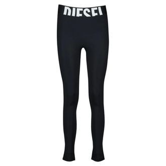 Diesel Training Leggings, female, Black, Size: XS Adeline-D-Pop Leggings