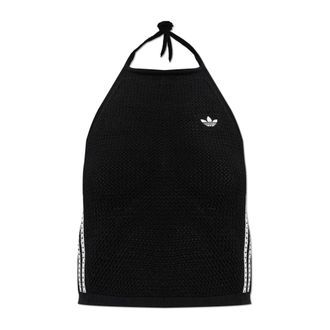 adidas Originals Adidas Originals, Sleeveless Tops, female, Black, Size: 2XS Off Shoulder Top