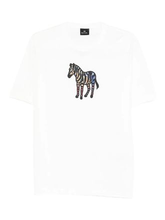 Paul Smith Zebra-print T-shirt - White