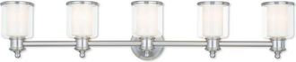 Livex Lighting Livex Middlebush 5-Light Brushed Nickel Bath-Light