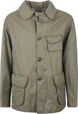 Maison Margiela Sportjas voor Tussendoor Weer - Heren - Zomerjassen - Groen - M - Katoen - Jassen