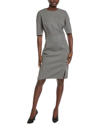Akris Wool-Blend Midi Dress