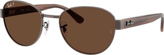 Ray-Ban RB3766CH Polarized 9259AN Mens Sunglasses Brown Size 54
