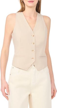 1.State Twill Vest in Peppercorn at Nordstrom Rack, Size 10