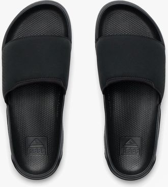 Reef Mens Reef TAILSLIDE Mens Sliders Black - Size: 10