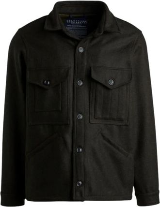 Manifattura Ceccarelli Wool Cruiser Jas - Heren - Zomerjassen - Groen - XL - Katoen - Jassen