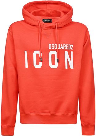 Dsquared2 Logo Printed Drawstring Hoodie
