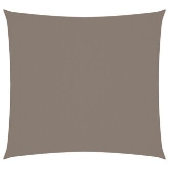 Berkfield Home Sunshade Sail Oxford Fabric Square 7x7 m Taupe in Beige