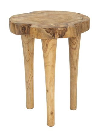Mauro Ferretti Taburete de madera reciclada cm &oslash; 35x45