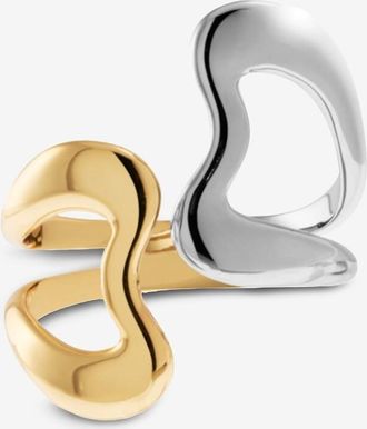 Bangle Up Zweifarbige Manschette B.Line Or Light & Argent