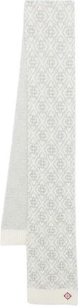 Casablanca Scarves - Dames - Wintersjaals - Wit - ONE Size - Accessoires