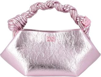 Ganni Dames, Tassen, Roze, Maat: ONE Size Leer