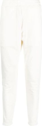 low brand Tapered Trainingsbroeken - Heren - Sweatpants - Wit - XL - Katoen - Broeken