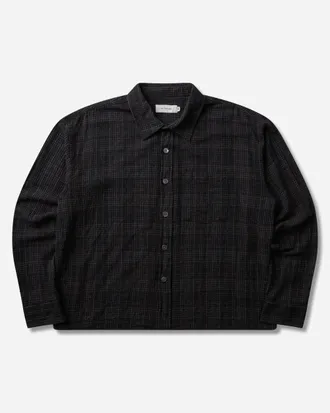 Mfpen Men s Priority Shirt Overdyed Black Check