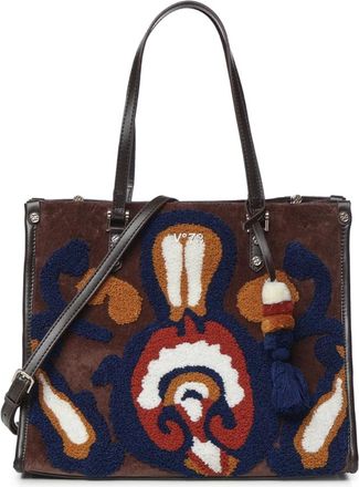 V&deg; 73 Quarzo Tote Bag - Dames - Tassen - Bruin - Maat: ONE Size Katoen